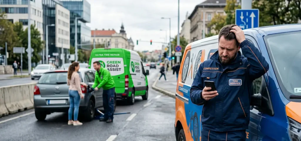 Miért nem találnak meg Google-ben mobil gumiszervizként?