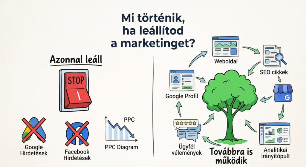 Mi történik, ha leállítod a marketinget?